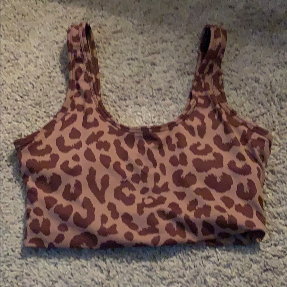 King cheetah balance athletica bra